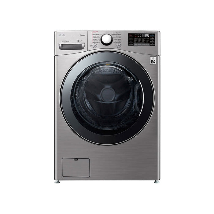 LG F0L2CRV2T2 Front Load Washer Dryer 18/10KG – Silver - BrandCart Kenya